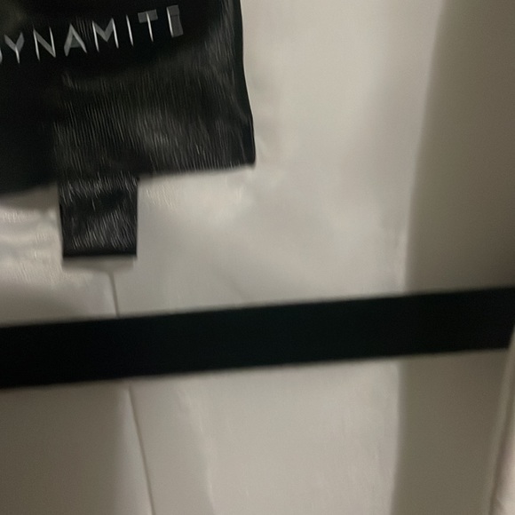 Dynamite size M rouched 3/4 sleeved blazer. Excellent used condition. - Picture 2 of 3